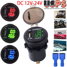 LED Digital Display Voltmeter Car Motorcycle Voltage Volt Gauge Panel Meter 12V picture