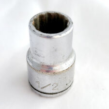 Vintage 1/2 inch Socket with 1/2 inch Drive, Shallow 12 point picture
