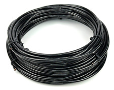 25 FT THHN # 6 AWG Gauge Black Stranded CU Copper Bonding Wire 25' Ground Cable picture