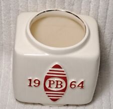 Vintage Pitney Bowes Porcelain Pen Holder Container Custom 1964 PB Postal RARE picture