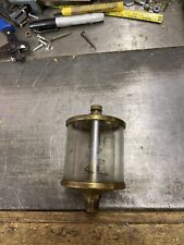 Vintage Gast Glass & Brass Machine oiler lubricator  3