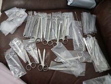 lot Instruments Strabismus Scissors 5-3/4 Inches Stainless Steel Vintage picture