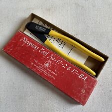 Vintage Nicopress No 17-2 & 17-BA Crimping Tool National Telephone Supply Co. picture