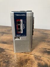 Vintage Realistic Micro-25 Voice Actuated MicroCassette Recorder For Parts picture