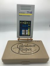 Vintage Overhead Calculator TI-10 The Educator with Case & Manuals  picture