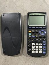 Texas Instruments TI-83 Plus Graphing Calculator Black w/ Cover Vintage picture