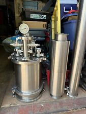 Closed Loop Extractor with 5 Lb & 1 Lb Tubes - AI 1.9 CF Vacuum Oven & Pump picture