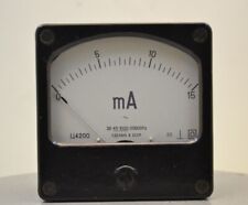 Vintage AC milliammeters 80x80mm(3.1