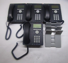 LOT OF 4 Avaya 9620L IP Telephone - ONLY 4 HANDSET OR 3 STAND INCLUDED T4-F4 picture