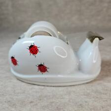Vintage Kitchen King Porcelain Ladybug Tape Dispenser from Japan picture