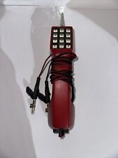 Vintage Walker WTS-201 Telephone LIneman's Test Handset Red Phone Butt picture