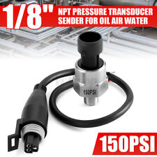 5V 1/8''NPT 150PSI Steel Fuel Pressure Transducer Sender For Oil Air Water  picture