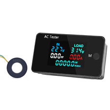 AC Dual Voltage Digital Tester 0-500V Voltmeter 0-100A Ammeter Professional Z2P7 picture