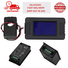 New 100A AC Meter Ammeter Volt Energy Voltage Power LCD Display Monitor Panel picture