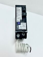 Siemens 20 Amp 1 Pole Combination AFCI arc fault Breaker  QA120AFC type QAF2 picture