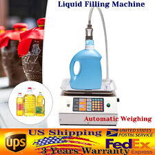 Liquid Filling Machine Automatic Bottle Filler Weighing Filler Microcomputer USA picture