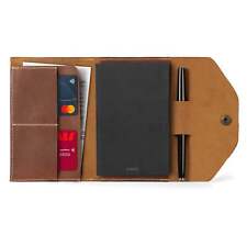 Personalized Top Grain Leather Portfolio with Notepad, 3 Sizes picture