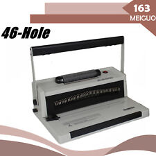 Coil Punching Binding Machine A4 46-Hole S20 Notebook Professional Ring Binder picture