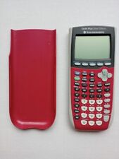 Used Pink Texas Instruments TI-84 Plus Silver Edition Calculator (b) picture
