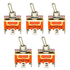 5X Toggle SWITCH ON/OFF Heavy Duty 30A 125V SPDT 2 Terminal Car Boat Waterproof picture