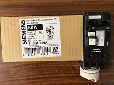 6 SIEMENS QF250A 50 AMP 2-POLE GFCI GFI  CIRCUIT BREAKERS.NEW picture