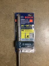 Bosch DXS5062 Dust Extraction Bit 3/4 X 21 W/Vacuum Adapter New & Sealed picture