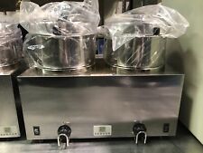 Server Products Food Warmer Model Twin FS-4..Hinged Lid...New picture