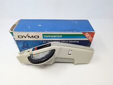 Vintage 1540 Dymo Label Maker Tapewriter 180 degree Embossing Wheel Original Box picture