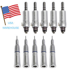 USA 5 NSK Style Dental Low Speed Handpiece Air Motor with 5 Straight nose cone picture