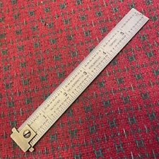 Vintage L.S. Starrett 6 Inch Scale Hook Ruler No. 604R 🇺🇸 picture