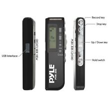 Pyle PVR200 Digital Voice Recorder w/ 4GB Memory, Headphone Jack & USB Interface picture