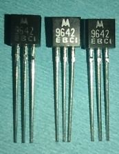 Motorola M9642(48-869642) NPN Si. Transistors/Lot of 3/NOS/TO-92 pkg. picture