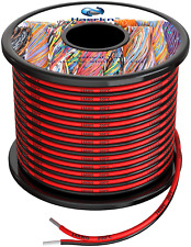 14 Awg Silicone Electrical Wire 2 Conductor Parallel Wire Line 50Ft [Black 25Ft  picture