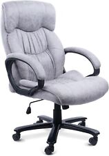 CLATINA Grey Ergonomic Big and Tall Executive Office Chair Adjustable Height picture