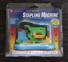 Vintage Swingline Electric ELECTRONIC STAPLER Stapling Machine CLEAR picture