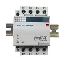 40A Contactor FREE DIN Normally Closed 4 Pole 24VAC coil, 30A,  50A 24V Lighting picture