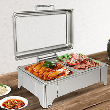 9.5qt Chafing Dish Buffet Set Professional Chaffer Server Wamer Commercial 400W picture