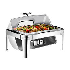 Chafing Dish Buffet Stainless Steel Roll Top Buffet Server Chafers And Warmers picture