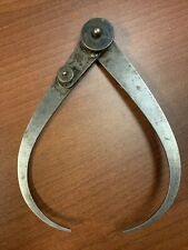 Vintage Antique STARRETT Lock Joint Outside Caliper USA picture