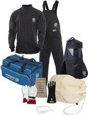 LG ARC FLASH KIT,40 CAL,NSA, National Safety Apparel, ENESPRO,NAVY, KIT4SC40NGLG picture