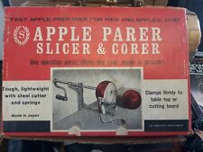 Vtg Sheffield's Apple Parer Slicer Corer Japan picture