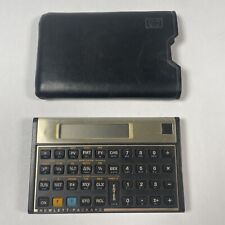 Vintage HP 12C Financial Calculator with Case - Untested picture