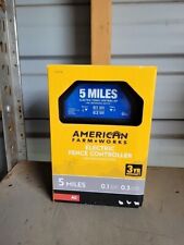 American FarmWorks EAC5MN-AFW 5-Mile Low Impedance Electric Fence Charger picture