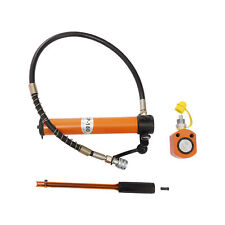 10T Single-Acting Short Jack Ram with Hydraulic Hand Pump Car Repairing 70Mpa picture