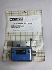 Goldline Inline Marine Watt Meter Model 1085M picture
