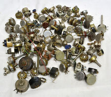 Vintage Bulk Lot of Used Volume Control Potentiometers UNTESTED (BIN T 1) picture