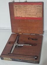 Vintage LUFKIN 515 Depth Micrometer  5