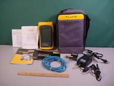 Fluke One-Touch 10/100 Network Assistant with charger and case picture