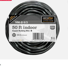 Cerrowire NM-B 6/3 50ft indoor Copper Building Wire600 Volts *NEW picture