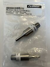 Omega RTD Thermocouple Part Number # PR-21A-3-100-A-1/4-0100-M12-1 picture